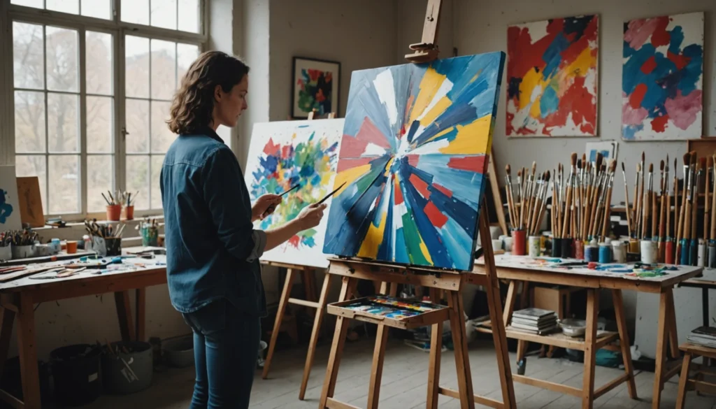 Quand la technologie redessine l’art : nouvelles techniques en peinture